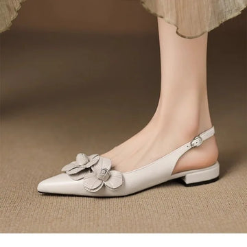Xajzpa New Style Luxury Women's Retro Pointed Toe Decal Women's Shoes Fashion Outdoor Party High Heels Sandals Zapatos Mujer